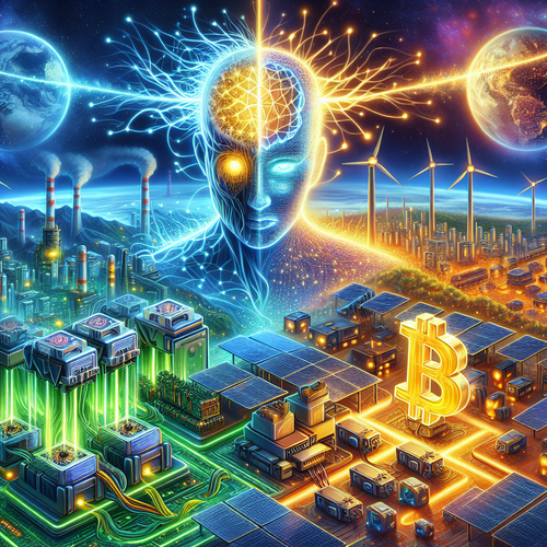 AI的绿色危机？算力巨兽与比特币的能源对决